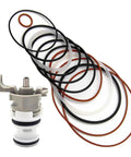 Top Shelf Universal O Ring Rebuild Trigger Valve Kit For Framing Nailers with assorted heavy duty rubber o rings and trigger valve assembly.
