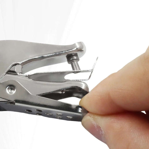 One Eighth Inch Hole Puncher 3mm Metal Paper Punch Tiny Circle Single Hole Punch Tool Handy For DIY Tags Tickets Cards