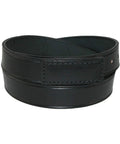 Scratchproof 1.5 Inch Leather Work Belt For Men Made In America No Scratch Buckle on white background