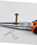 Stainless Steel Alignment Pins Set With Flat Cylindrical Design For Machinery Furniture And Electronics Easy To Install Through Precise Hole Positioning Durable Rust Resistant Headpins For Stable Positioning In Tools And Projects next to pliers