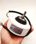 Hand holding 40W Brushless DC Motor With Dual Purpose Micro Gen Reversible Power Output 310V Ball Bearing System