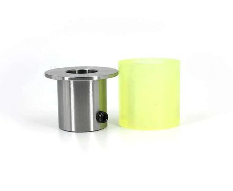 Bead Roller Offset And Tipping Dies With Polyurethane Wheel For Sheet Metal Fabrication, 22mm Shaft, CR12 Steel 35-40 HRC