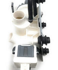 Washer Drain Pump Replacement W11458345 for Maytag Whirlpool Washers with white plastic housing and black components