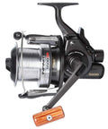 Infinity X 5500 BR Fishing Reel With Smooth Drag System And Durable Aluminum Body For Freshwater And Light Saltwater Angling Reliable Performance Solid Value For Serious Anglers, side view showing details.