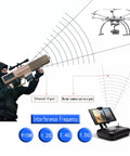 Yagi Directional Antenna For 915MHz To 1.6GHz GPS FPV UAV Drones With RP-SMA Or SMA, 50 Ohm, High Gain shown controlling drone signal