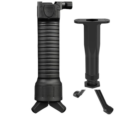 Adjustable Support Leg For Tactical Bed Black No Cap Durable Nylon Construction Easy Snap On Attachment Reduces Vibration And Noise Lightweight Yet Sturdy Secure Fit For Most Tactical Beds