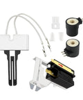Gas Dryer Repair Kit with 279311 Igniter, 338906 Flame Sensor, 279834 Valve Coil for Whirlpool Kenmore Maytag Amana Sears KitchenAid Roper
