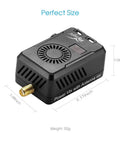 Black Mamba 5.8GHz FPV Transmitter VTX 40 Channel For GoPro And FPV Drones with RPSMA antenna connector, dimensions shown
