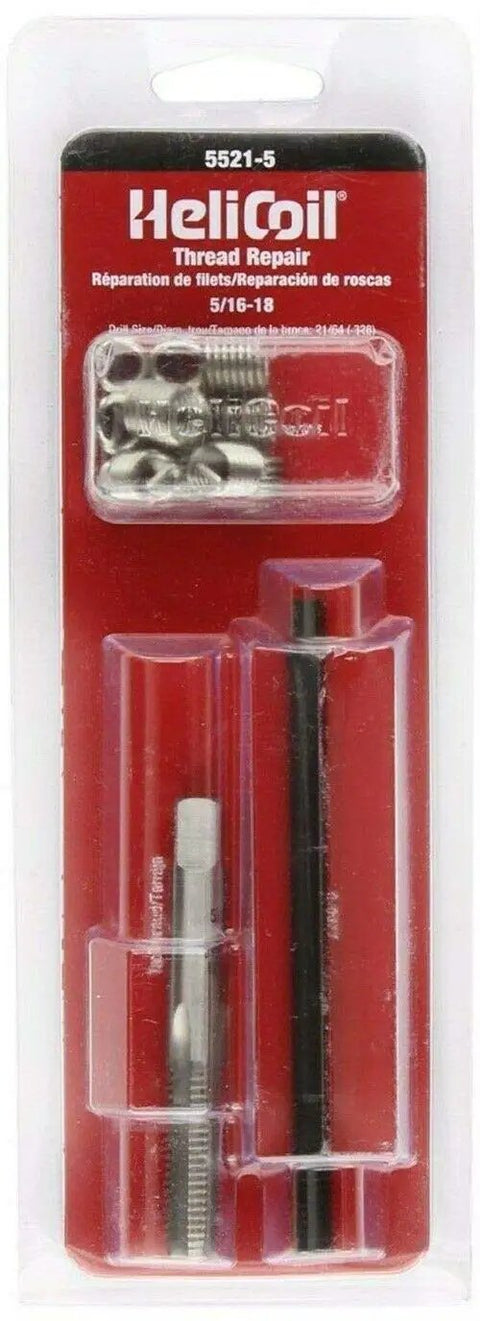 Thread Repair Kit With 12 Inserts 3/8-16 For Damaged Threads in packaging