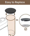 Vertuo Plus Water Tank Lid Replacement For Krups Vertuo Plus Coffee Makers XN9008 XN900T XN902T Easy Install Lid Cover
