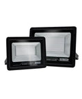 JUDYSSY Led Uv Floodlight Ac 220 50W 100W Halloween Party Flood Lights two IP66 waterproof floodlights side by side.
