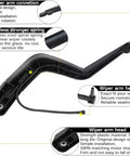 Heavy Duty Rear Wiper Arm Blade Replacement For Gmc Acadia Saturn Outlook 2007 To 2012 Oem Style showing wiper arm connection detail.