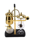 Artisan Manual Siphon Coffee Maker Featuring Sturdy Heatproof Glass Carafe For Precise Extraction Flow And Fully Custom Steeping Cycles That Hit Different Daily On Your Kitchen Counter.