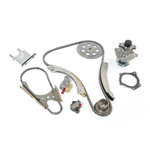 Top Tier Timing Chain Kit Plus Water Pump For Chevy Colorado And Canyon 2.8L Or 3.5L Engines From 2004 To 2006 Alloy Build Rock Solid Durability No Stretching Needed Keep Your Ride Running Smooth Without Breaks Or Costly Repairs Down The Road