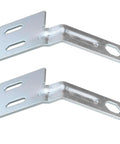 4-pack stainless steel door alignment brackets for smooth bi-fold door operation