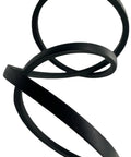 Beefy Wrapped Industrial Belt For Rolair Air Compressor Replacement 4090HK17 6590HK18 High Torque Performance Built To Last With Abrasion Resistant Fabric Wrap For Longevity And Quiet Efficient Operation, black wrapped belt