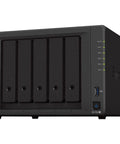 Beefy 5 Bay Network Storage Server With 40TB Capacity And 16GB Ram Boasting AMD Ryzen Processor And Four Gigabyte Ethernet Ports with five drive bays.