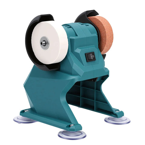 Dude, this YDuupxe Mini Bench Grinder is totally sick for your workshop. Portable bench grinder with dual wheels and stable base.