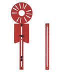 Heavy Duty Router Circle Jig Kit With 29 Inch Radius And 16 Inch Main Scale Plus 19 To 30 Inch Extension Rails Aluminum Rails