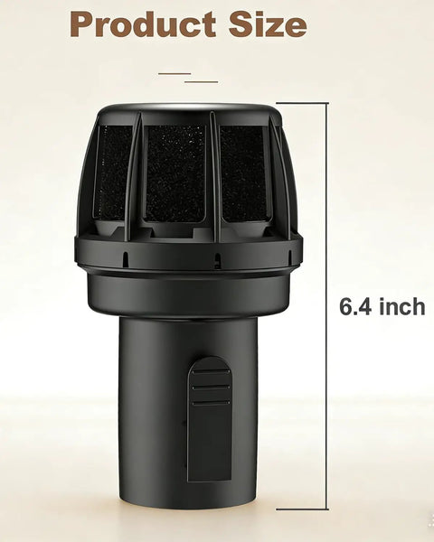 Two Point Five Inch Shop Vacuum Muffler Diffuser For Noise Reduction And Air Filtration Industrial Grade Accessory 6.4-inch size
