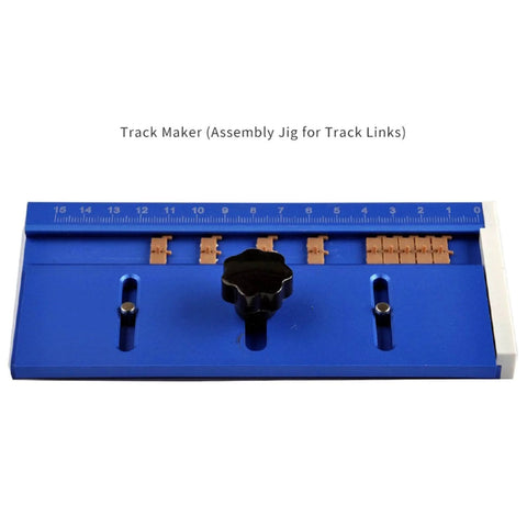 RC Tank Track Link Assembly Jig For Easy Track Link Installation, Portable Chain Wheel Tool For Hobbyists And Newbies