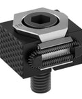 Heavy Duty M6 M8 M10 M12 Ok Vise Precision Clamping Tool With Tooth Surface For CNC Multi Station Batch Processing Made From Tough 440C Steel That Handles Any Job Like A Boss, close-up view of clamping mechanism.