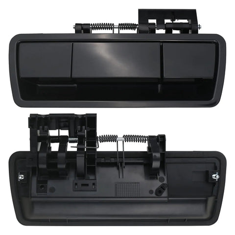 Rear Tailgate Window Release Handle Assembly Without Rear Camera For 2004 To 2013 Nissan Armada Black Premium Quality Durable Direct Replacement With Easy Install And Factory Style Fitment No Fuss
