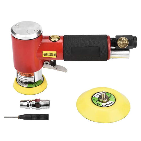 Badass 2 Inch Pneumatic Angle Grinder Offering Lightning Fast Grinding And Flawless Swirl Free Polishing At A Steady 1800 RPM for metal work.