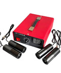 Built Tough Multi Lamp UV Curing Light At Two Thousand Watts with three black UV lamps and control box for PCB work.