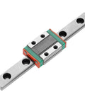Miniature 9mm Wide Rail Guide Slide Block With Steel Bearings, 2 Pieces, LML9B, Precision Sliding For CNC Machines, Automatic Equipment, And Precision Measuring Tools, Includes Easy Lubrication Inlet For Smooth Motion