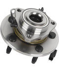 Front Wheel Hub Bearing Assembly For Ram 1500 2009 2010 2011 5 Lug With ABS Replacement 515126 Front Axle Size Nine Sixteenths Inch 18 UNF