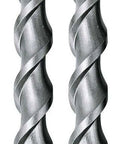 Makita SDS-Plus drill bits, 3/4-inch diameter, 12-inch length, two-pack, front view