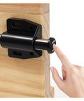 Grab These 8 Pack Single Magnet Cabinet Catches For The Perfect Door Stopper And Rebounder With Invisible Design And Seamless Clean Look For Cupboards And Wardrobes on wooden cabinet