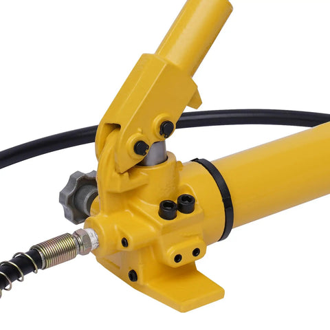 Premium Two Speed Hydraulic Hand Pump 10000 Psi Cast Iron Shop Beast With 700 Cc Tank Kicks Badass Pressure For Tough Garage Builds And Heavy Duty Industrial Projects