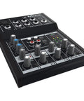 Five Channel Compact Mixer With Mad Headroom And Low Noise, Mic And Line Input, Two Band EQ, Phantom Power For Condenser Mics