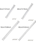Pro Grade T Slot Miter Track Jig For Router Table Slotted Aluminum Rails 30cm 40cm 50cm 60cm with screws for woodworking