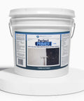 No Muss No Fuss Asbestos Sealer And Floor Primer Encapsulant Locks Down Old Mastic For Epoxies Self Leveling And Tiles Medium Grey One Gallon canister on display.