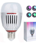 7W RGBWW LED Bulb With Full Tunable 2000K To 10000K Color Temperature High CRI 95 Plus TLCI 96 CCT HSI And FX Modes