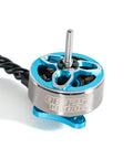 Ultralight 19500KV 1S Brushless Motors 4Pcs 0802SE For 65mm And 75mm Whoop Drones Iceblue Finish
