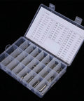 Heavy Duty Stainless Steel Spring Tension Pin Kit 280 Piece Roll Pin Set With Box Slotted Tension Pins Assortment M1.5 To M8 For Tools