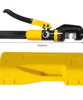 Hydraulic Crimping Tool For Cable Lugs And Copper Fittings 4-70mm Jaw 5-6 Ton Pressure 360 Degree Rotating Head Built Tough Heavy Duty Crimp Plier For Aluminum PEX PB Pipes Copper Sleeves ES RU Warehouse, 310mm tool with yellow case