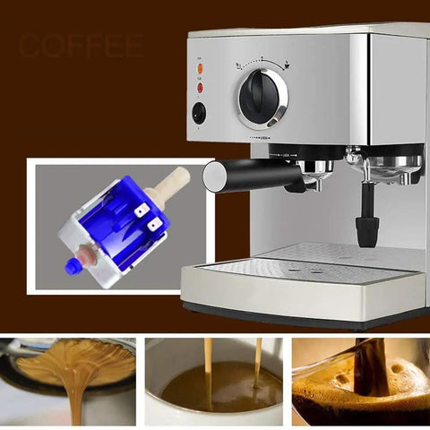 High Power Espresso Coffee Machine With 15 Bar Pump For Rich Espresso, Cappuccino And Latte Foam, 920W Heating, 1.5L Water Tank