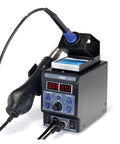 2 In 1 Soldering Station With Hot Air Gun And Soldering Iron, Dual Digital Display, Temperature Adjustable Thermostatic Rework Station, Quick Heat Up