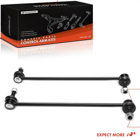 Two Pack Front Sway Bar End Links Kit For Honda Odyssey 2018 2019 2020 2021 2022 Front Left And Right Stabilizer Bar Links Replacement