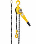 Three Quarter Ton Heavy Duty Ratchet Lever Chain Hoist With Ten Foot Galvanized Chain And Hooks
