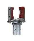 Workhorse Mechanical Arm Clamp With Telescopic Support And Pneumatic Parallel Gripper MHZ16D Adjustable Size Arc Shaped Clamping
