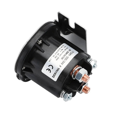 Heavy Duty 200A Electric Stacker Forklift Tail Switch Relay Oil Pump Start Contactor DC Motor Starter T1241-200 close-up image.