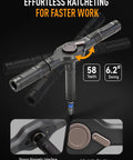 68 In 1 Magnetic Ratchet Screwdriver Set With T Handle And S2 Steel Bits, showing T-handle and magnetic interface, ideal for repairs.