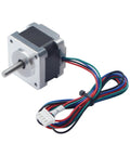 Plug And Play Y Axis Stepper Motor Replacement For Tina2S 3D Printers, Direct Drop In, 35 28mm, silver motor with cable