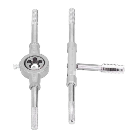 Top Tier Metric Tap And Die Set With Insane 60HRC Hardness Made From Premium Alloy Steel Perfect For Precision CNC Metal Work Whether You Need Coarse Or Fine Threads This Ultimate Hand Tool Kit Is A Total Game Changer For Any Serious Fabricator Who Wants. M12 tap wrench